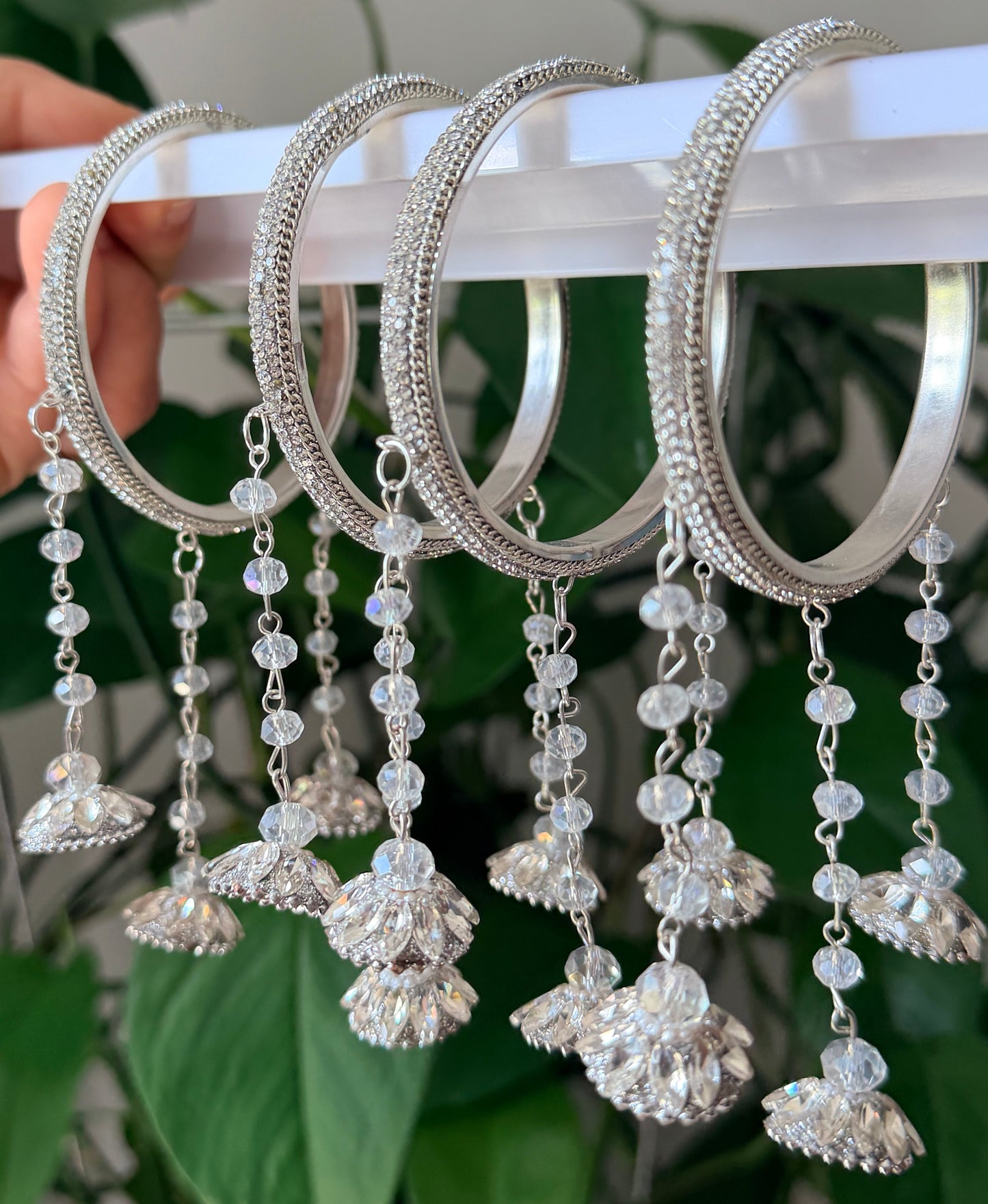 Sumaira Hanging Style Bangle Set (Set of Four)