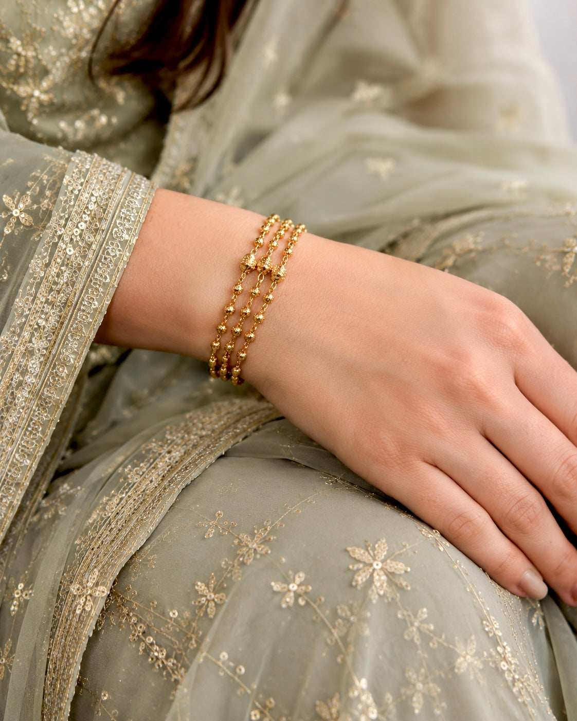 Anisa Premium Gold Plated Bracelet