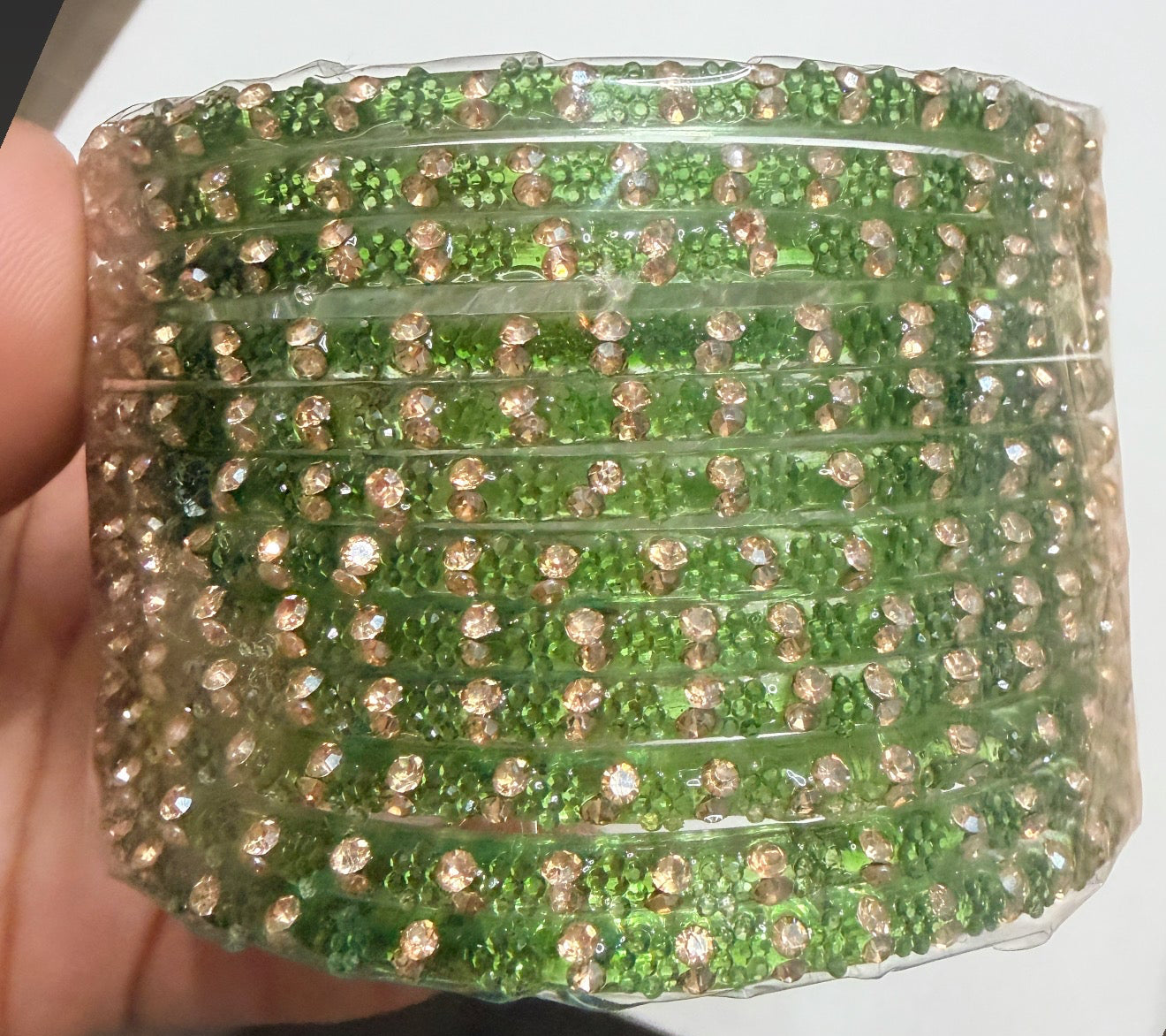 Sophia Glass Bangle Set