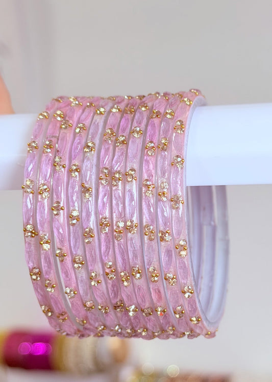 Mohabbat Glass Bangle Set