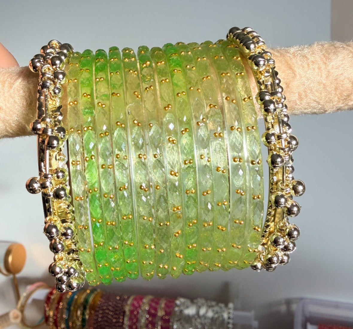Rani Raindrop Bangle Set