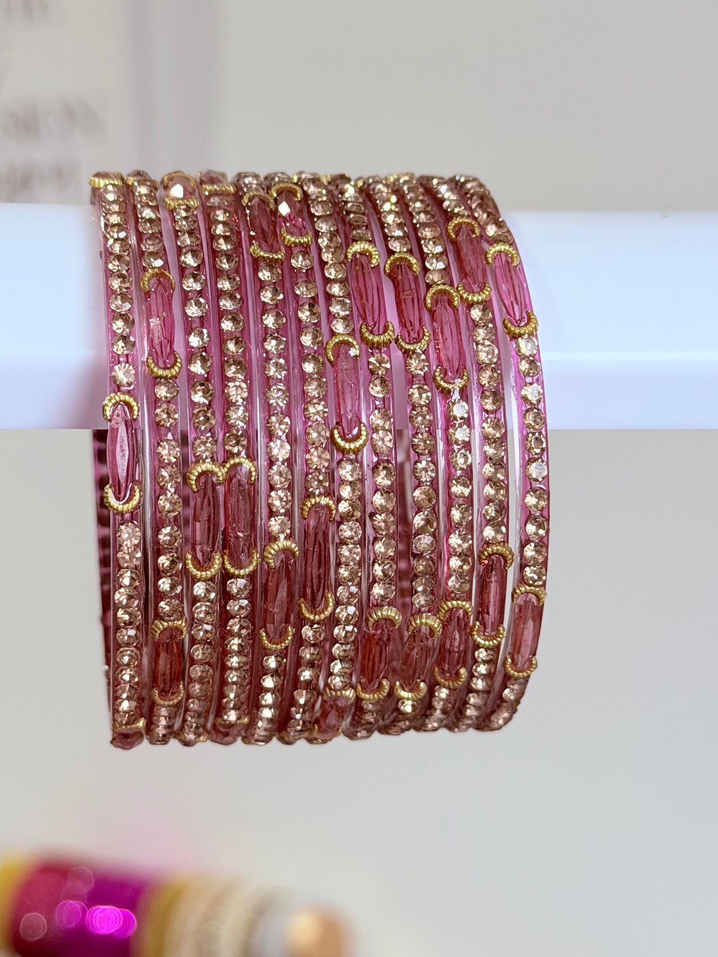 Meena Glass Bangle Sets
