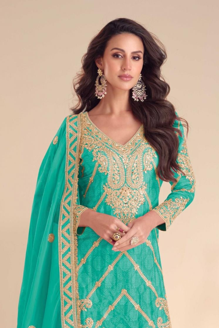 Saanjh Sharara Suit