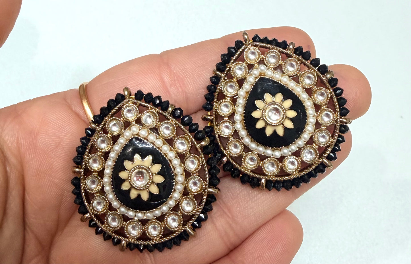 Meenakari Stud Earrings