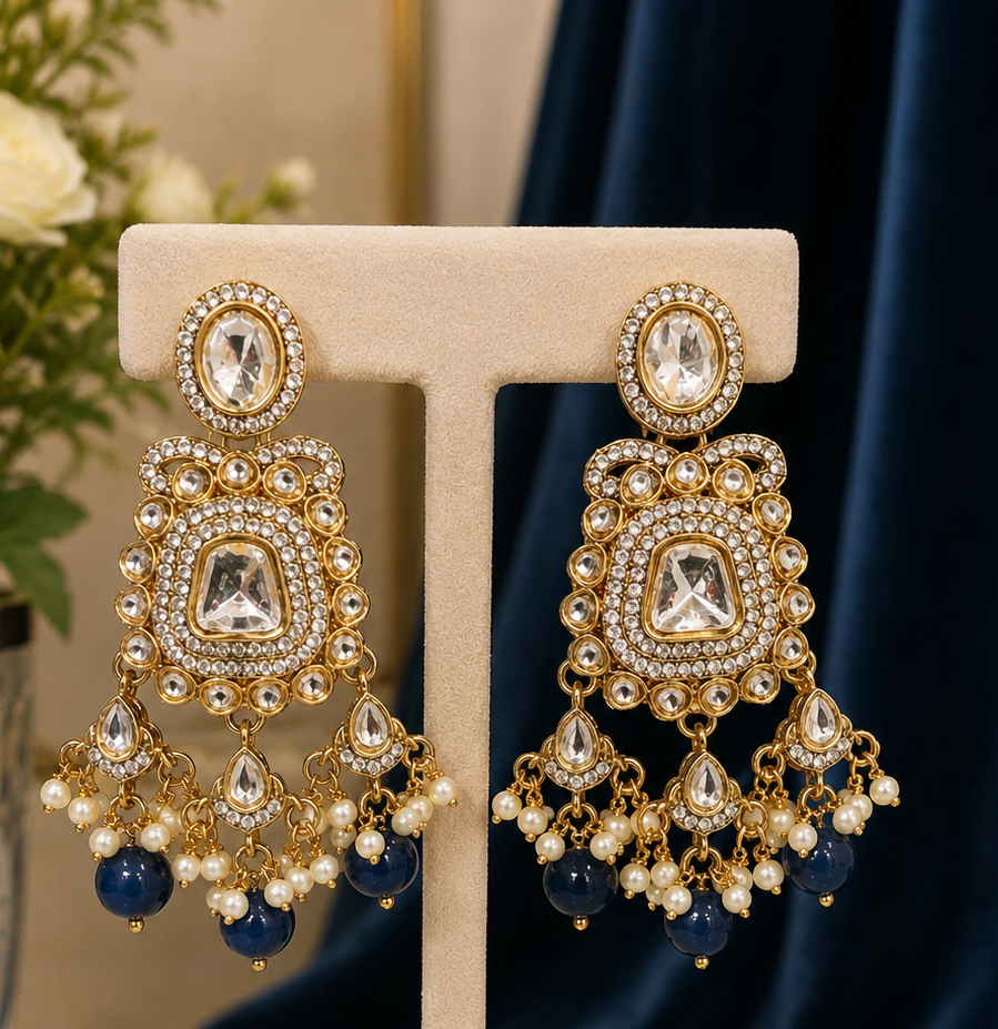 Sunidhi Kundan & Polki Necklace Set