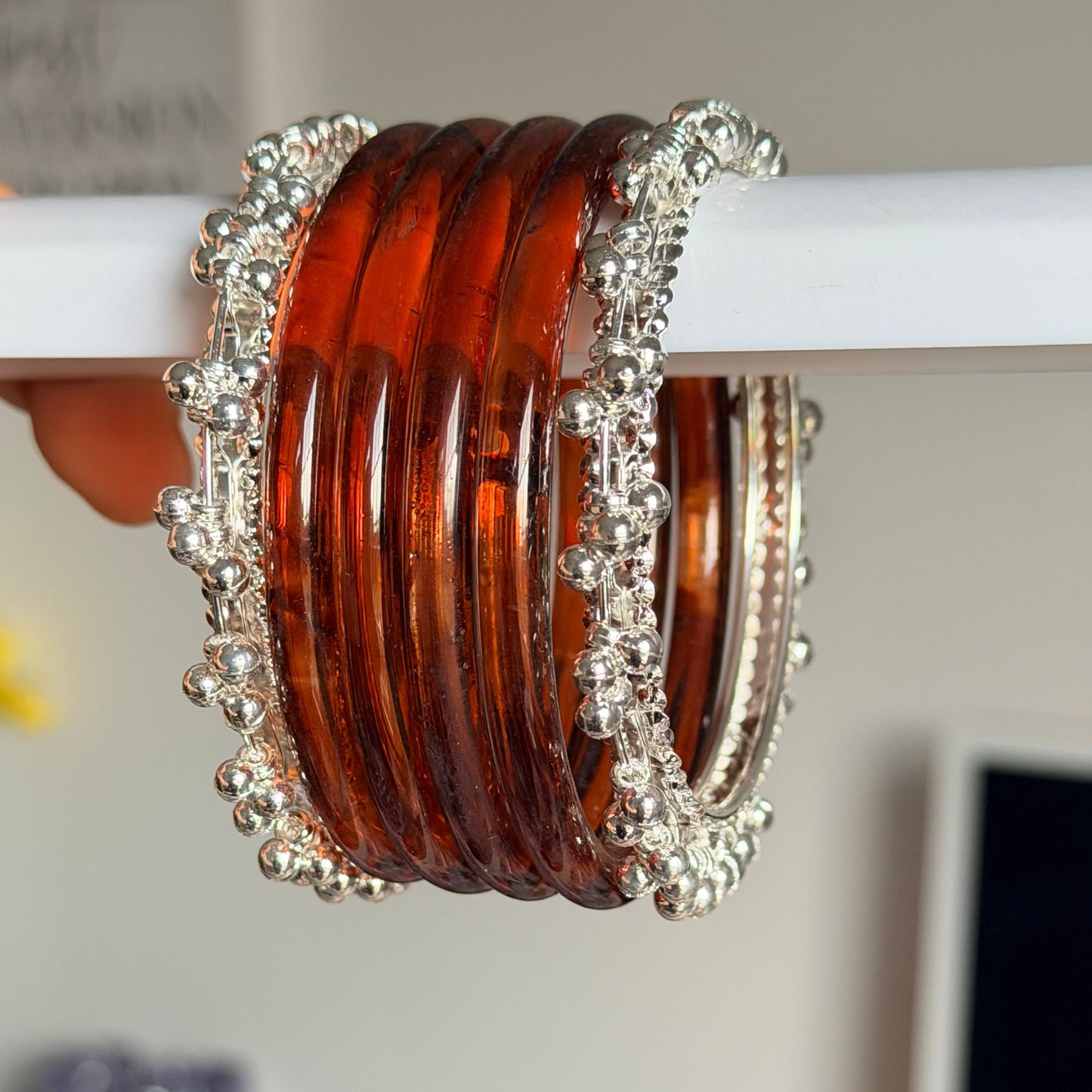 Nandini Glossy Bangle Set