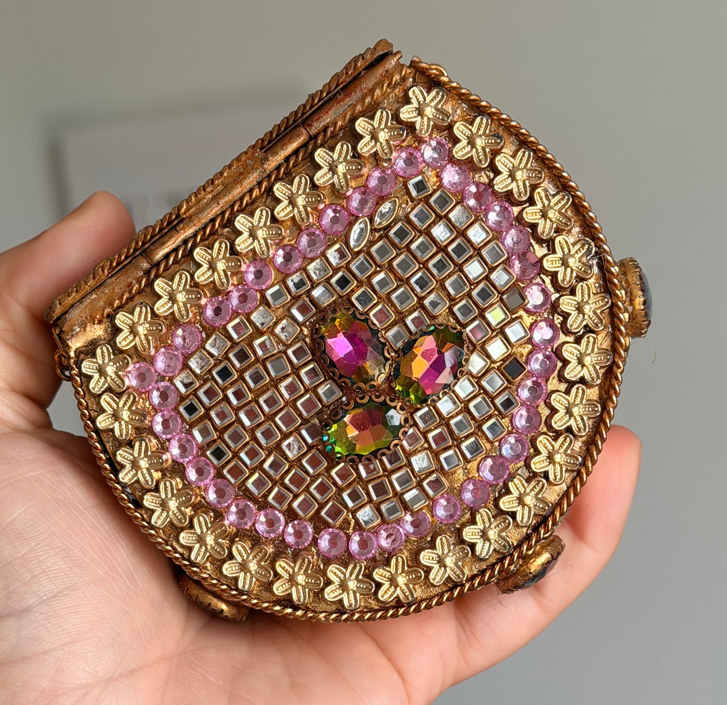 Naina Turkish Style Mini Kundan Clutch