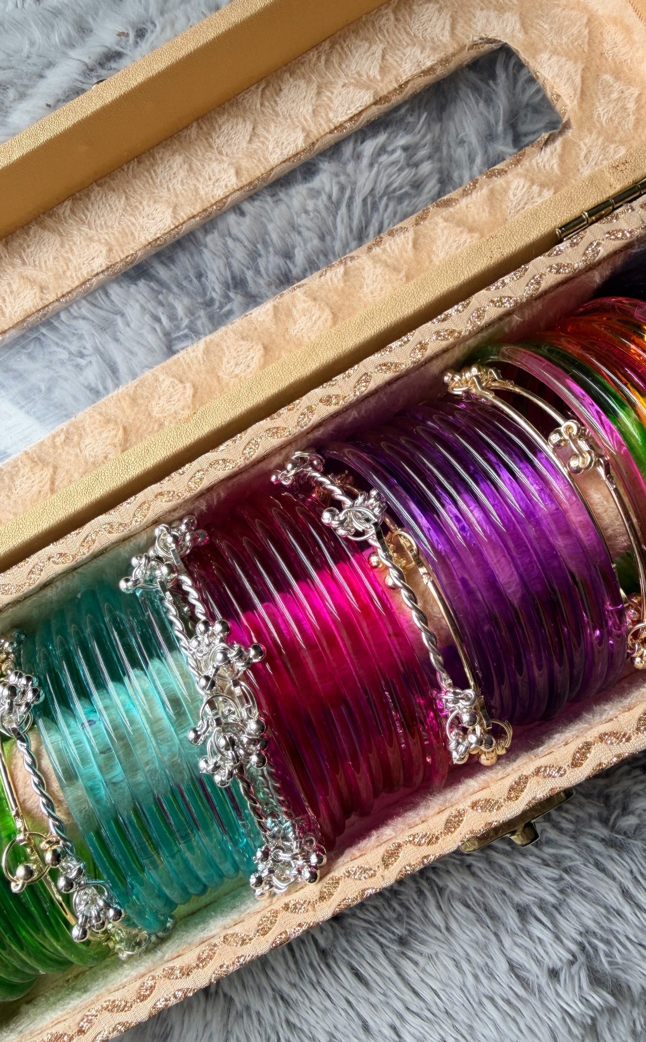 Sania Jelly Bangle Box-Box is Included