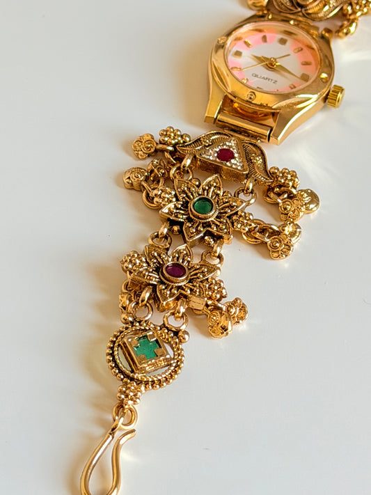 Krishma Heritage Watch-Adjustable
