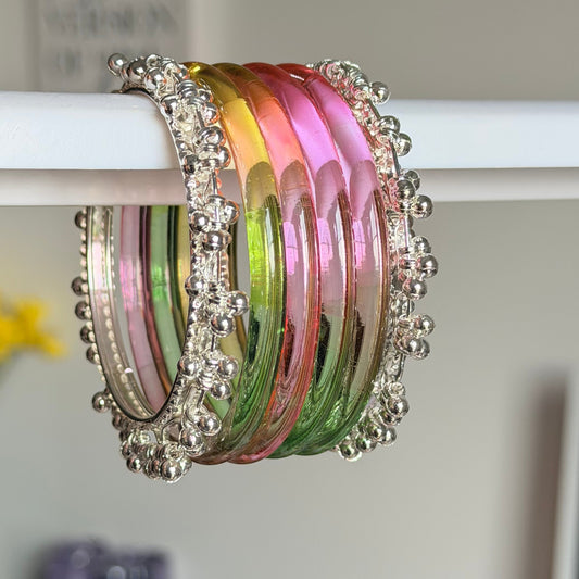 Nandini Glossy Bangle Set