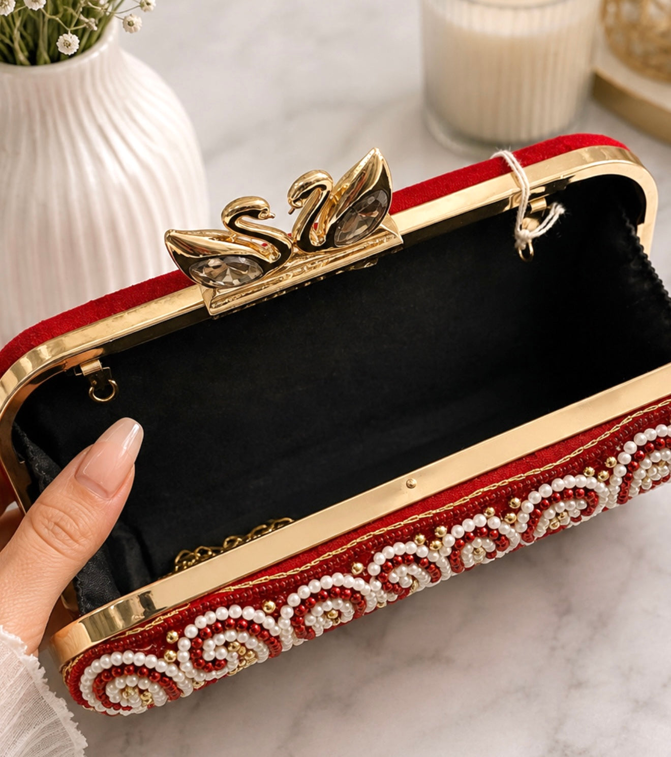 Sargun Handmade Embroidered Clutch