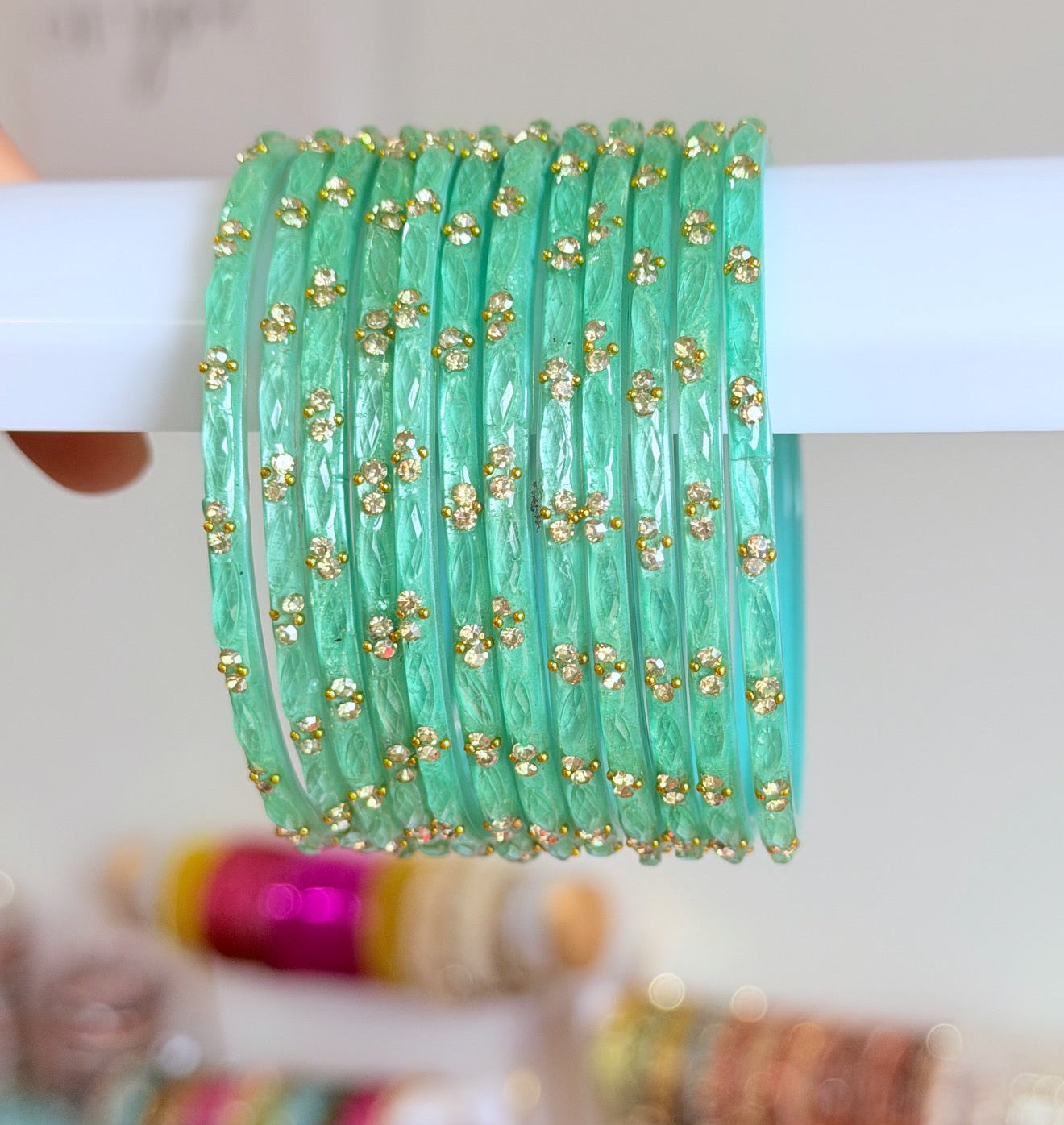 Mohabbat Glass Bangle Set