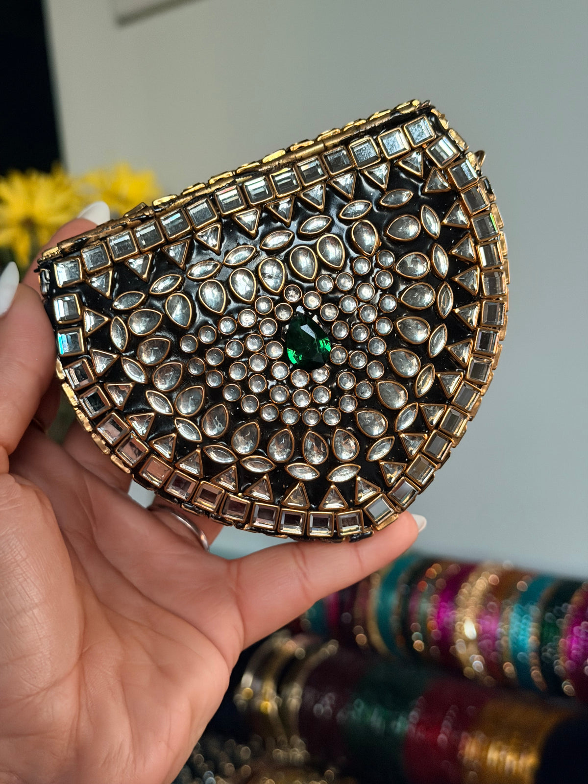 Nisha Kundan Clutch