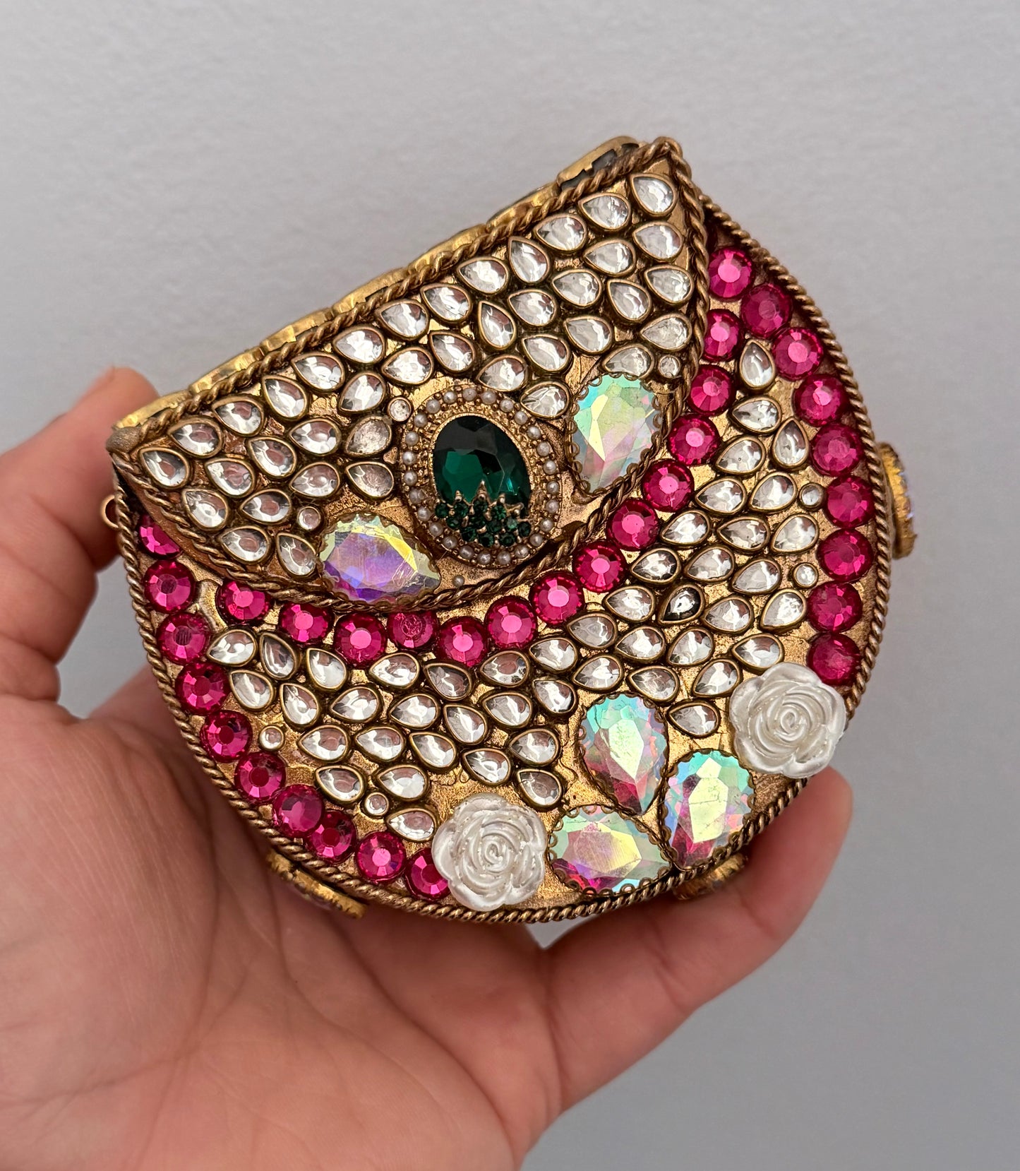 Mini Turkish Clutch With Detachable Chain