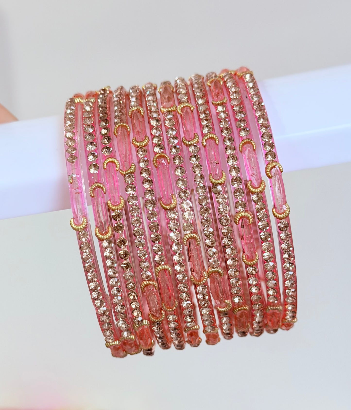 Meena Glass Bangle Sets