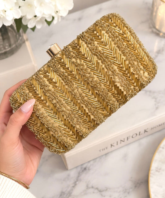Sargun Handmade Embroidered Clutch