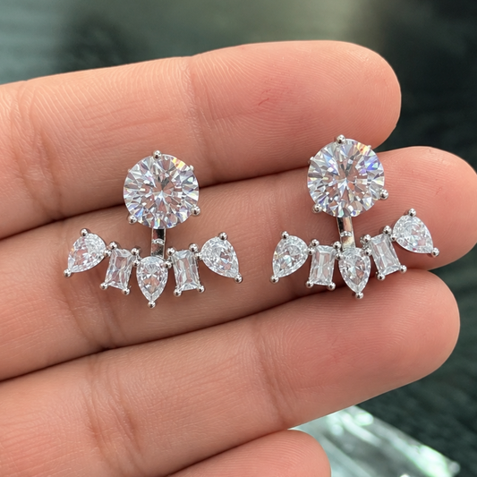 Noor American Diamond Studs