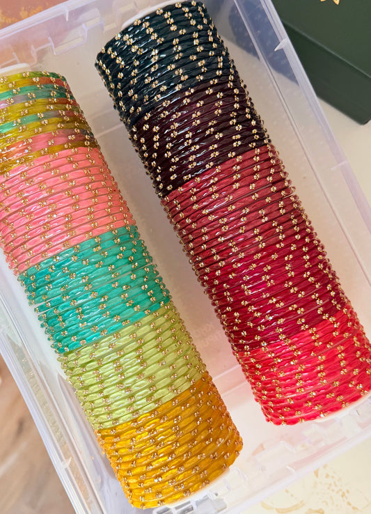 Simran Glass Bangle Box