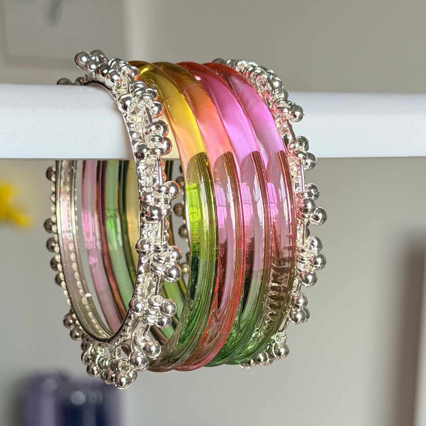 Nandini Glossy Bangle Set