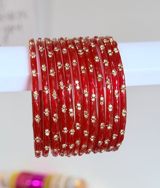 Mohabbat Glass Bangle Set