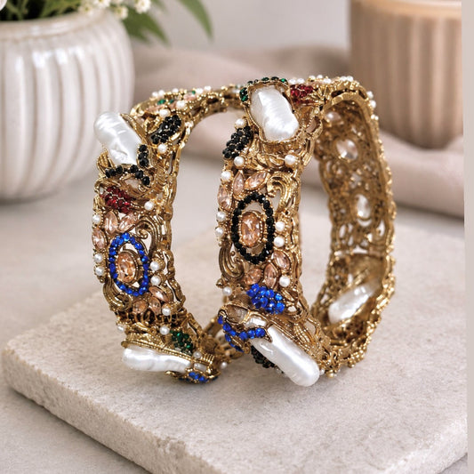 Deniz Turkish Style Openable Bangle Set