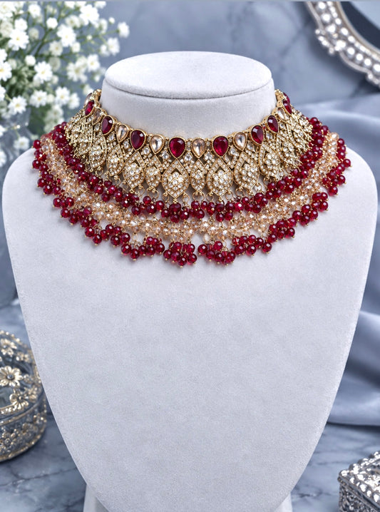 Kiara Heavy Necklace Set