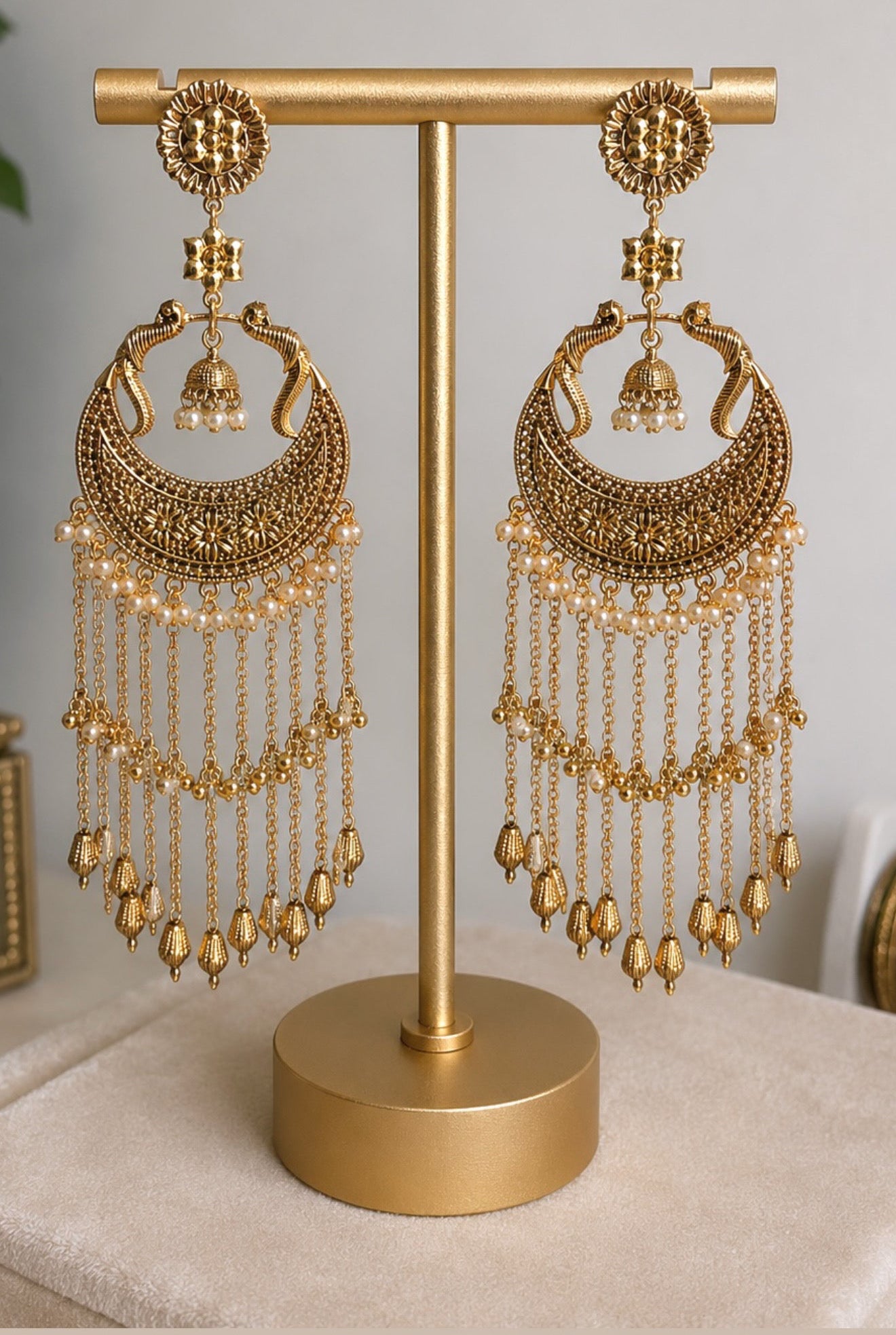 Sunidhi Premium Gold Plated Earrings