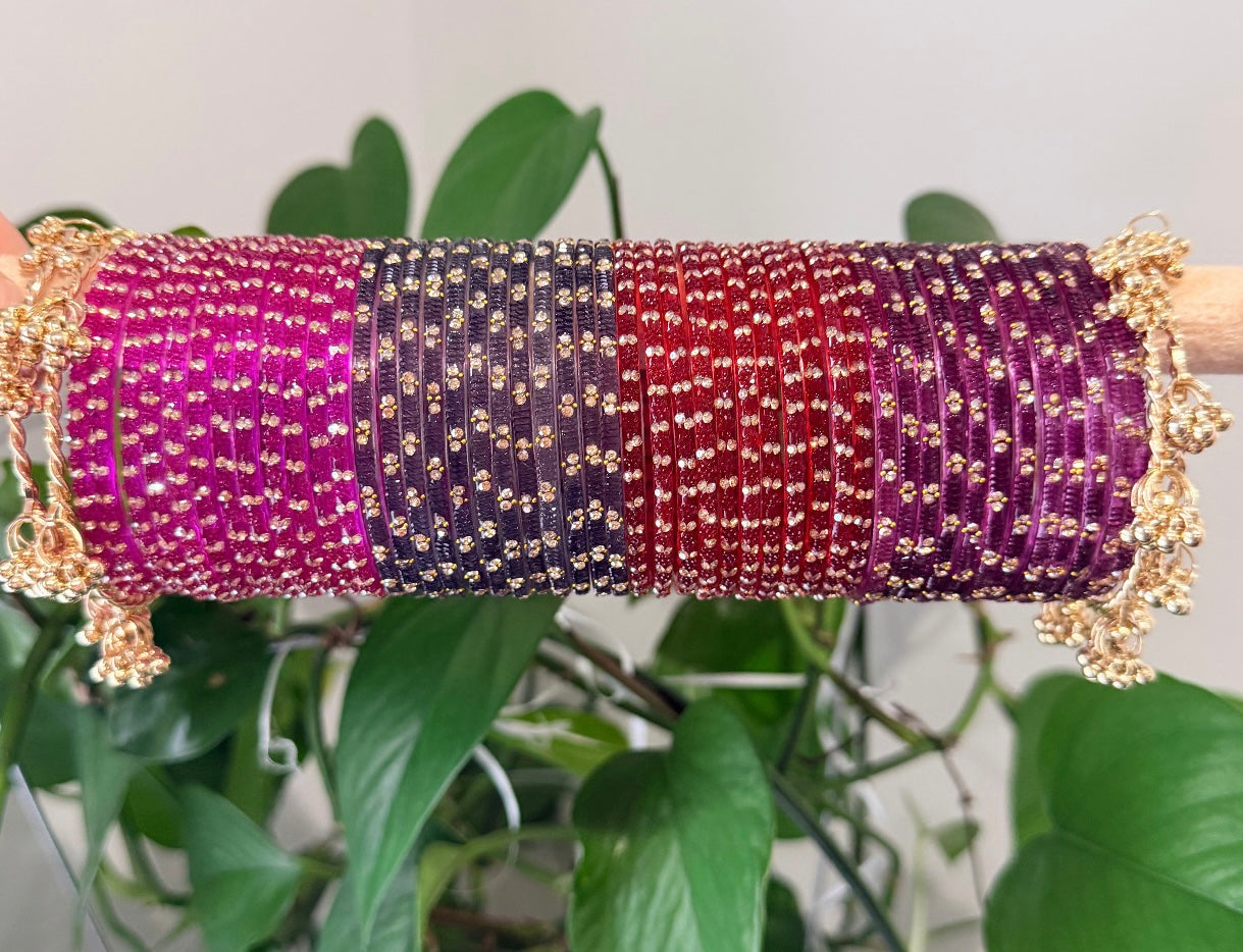 Shabnam Glass Bangle Set