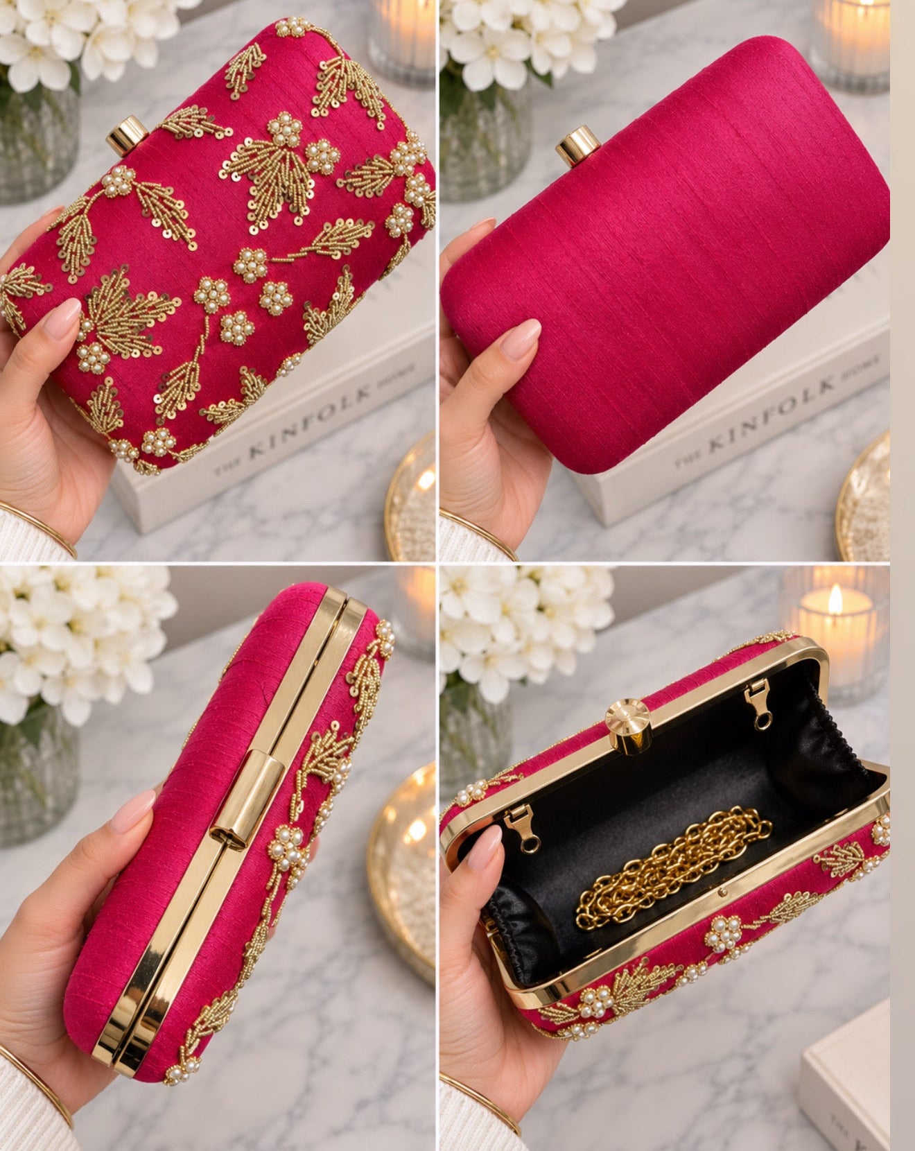 Sargun Handmade Embroidered Clutch