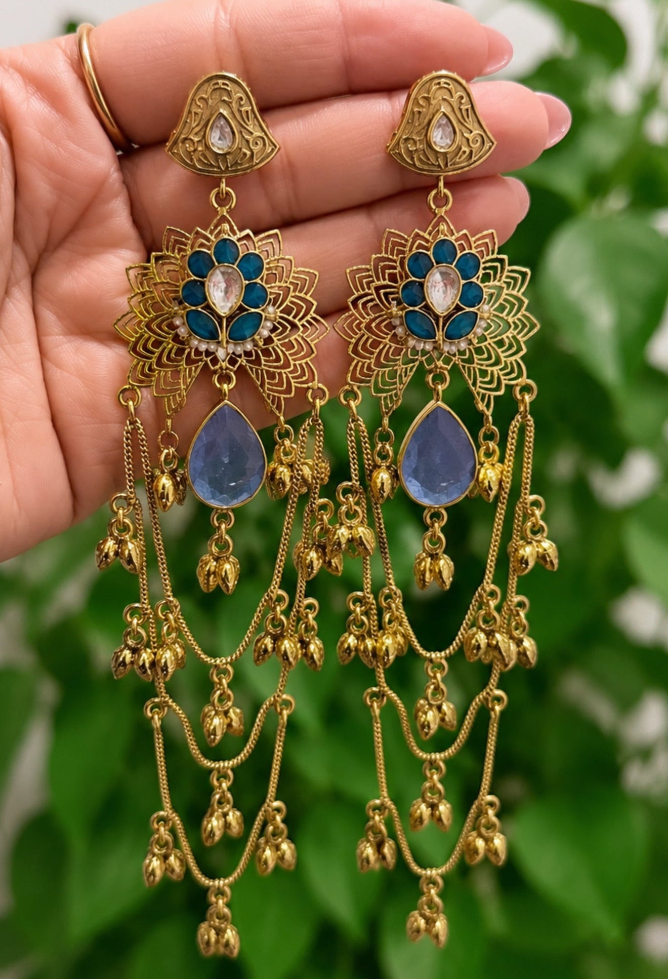 Savreen Kashmiri Style Earrings