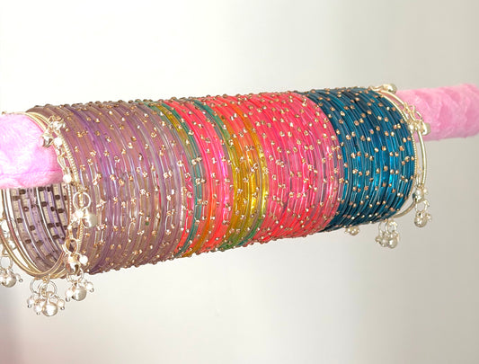 Shabnam Glass Bangle Set