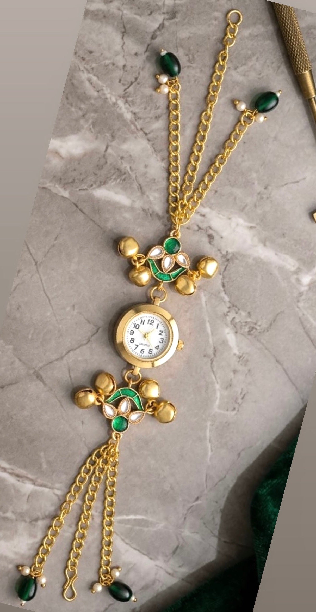 Sheena Kashmiri Style Watch-Adjustable