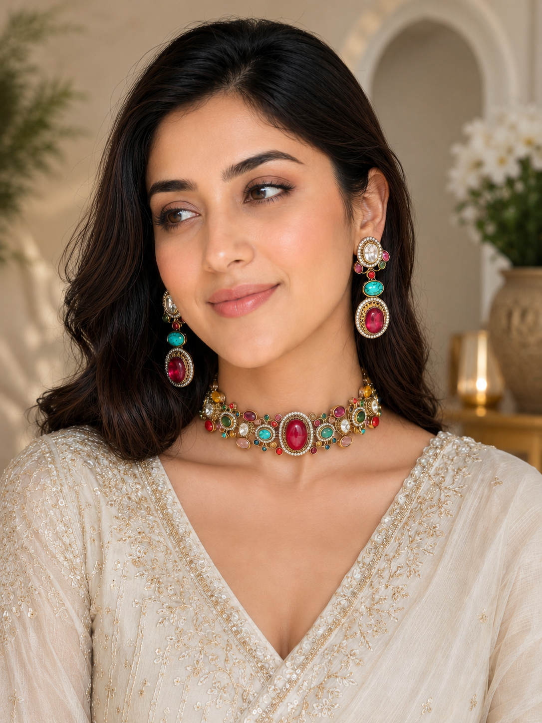 Nora Sabyasachi Choker Set