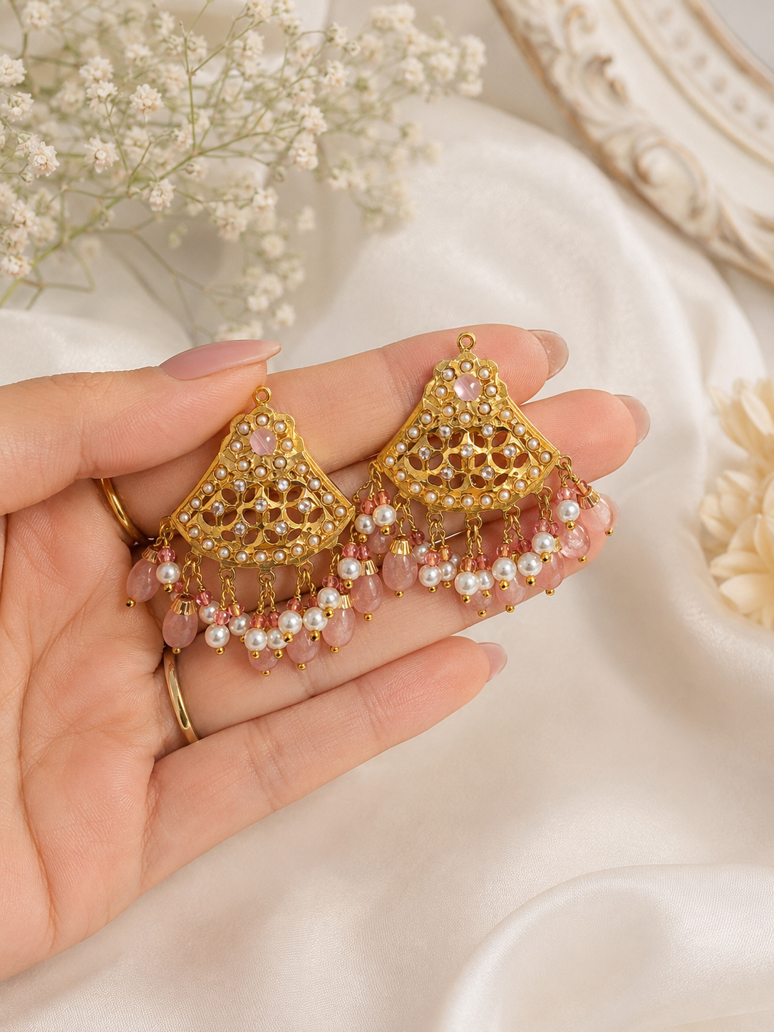 Roop Jadau Studs
