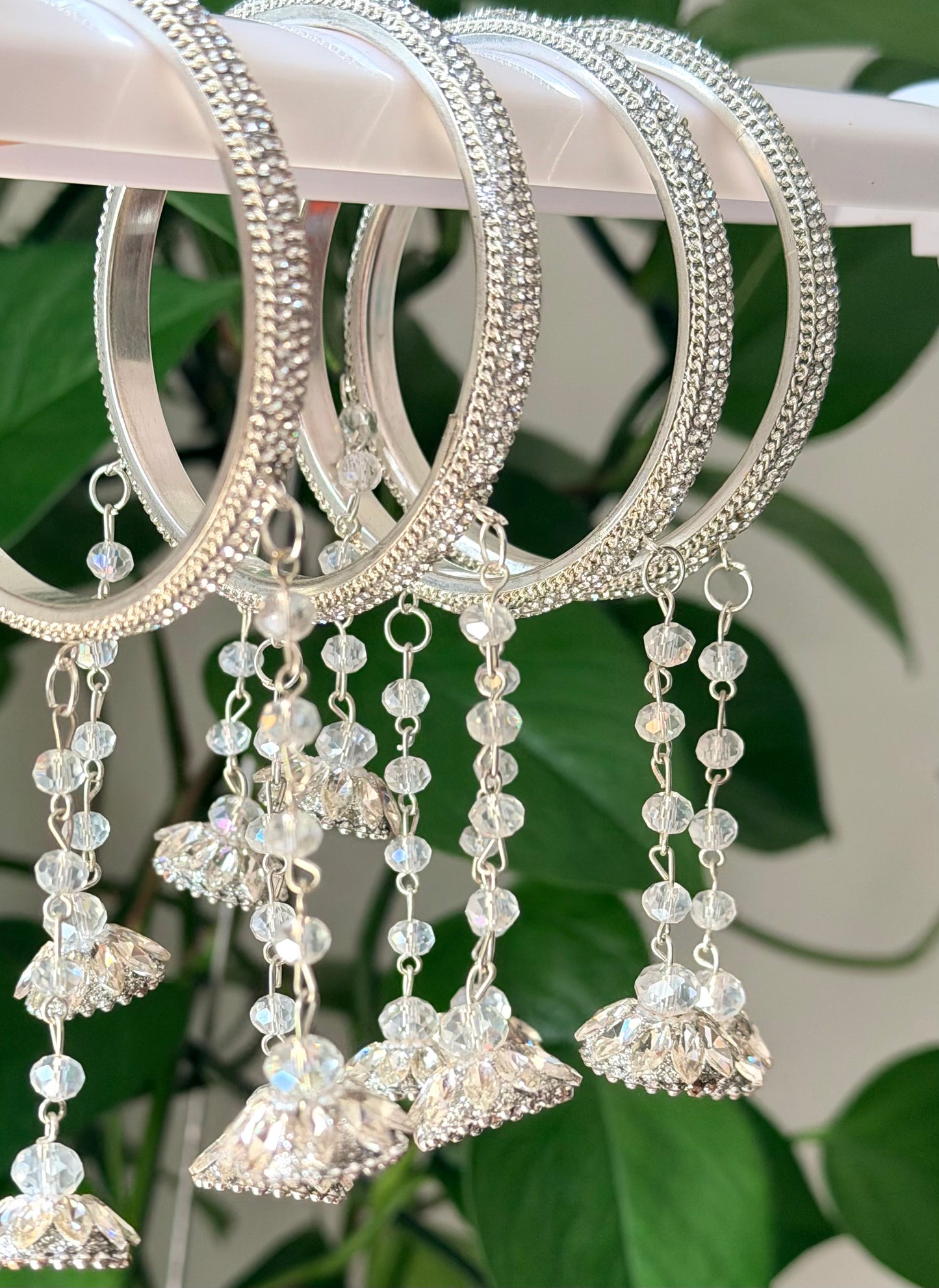 Sumaira Hanging Style Bangle Set (Set of Four)
