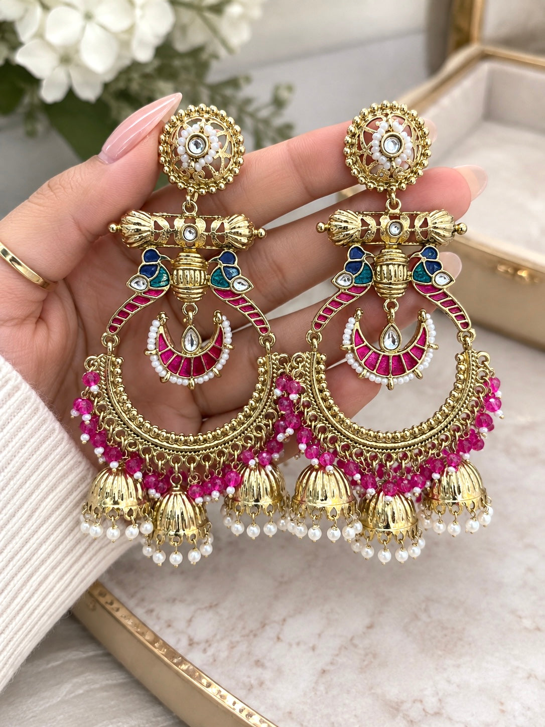 Aisha Statement Earrings