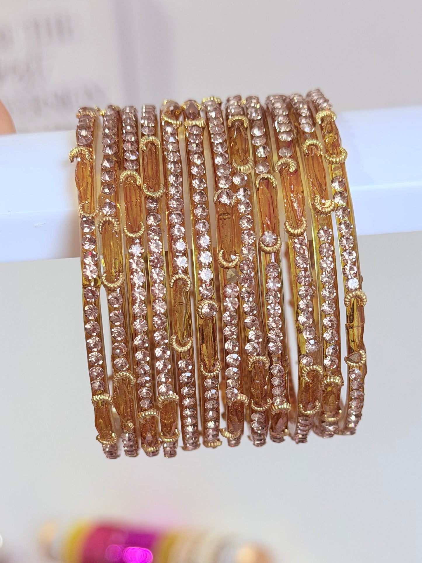 Meena Glass Bangle Sets