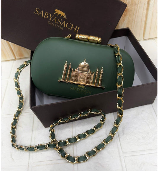 Sabya Premium Quality Taj Mahal Clutch-Back in Stock