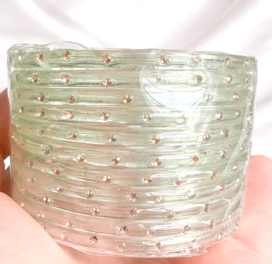 Sophia Glass Bangle Set
