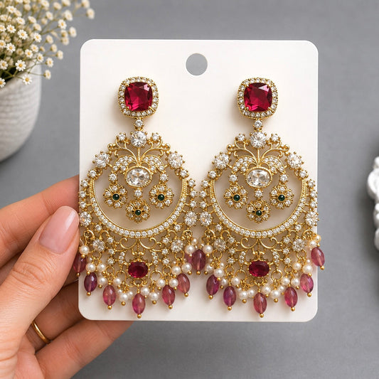 Rakhi Sabya Inspired Chandbali
