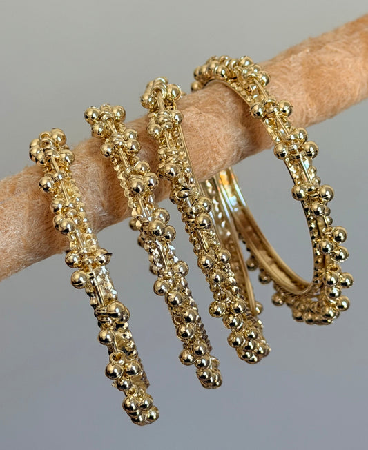 Sunidhi Kashmiri Ghungroo Bangle Set-Pack of 4