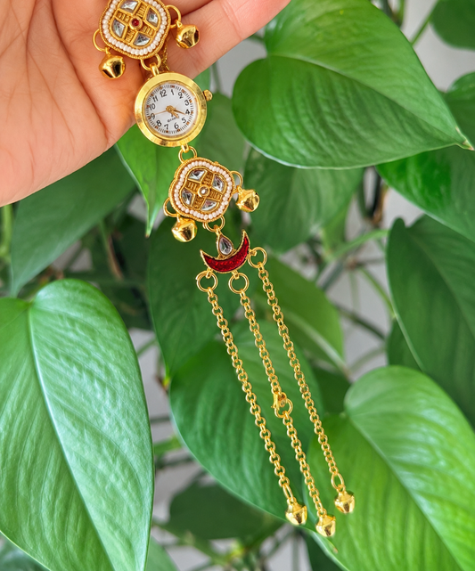 Sheena Kashmiri Style Watch-Adjustable