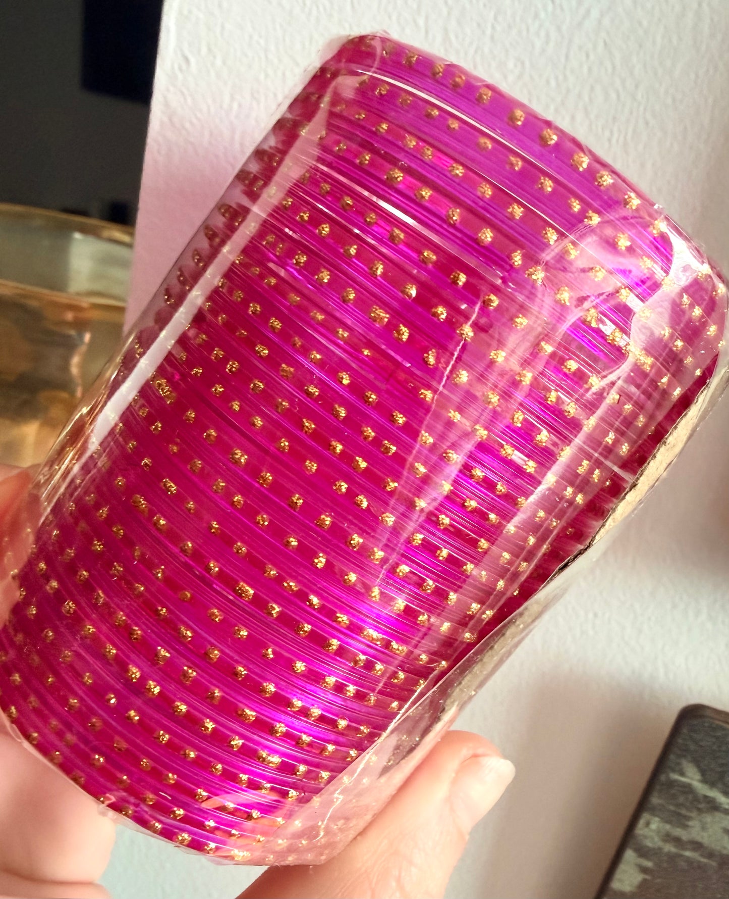 Sana Dotted Glass Bangle Set
