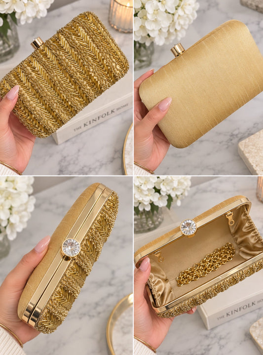 Sargun Handmade Embroidered Clutch