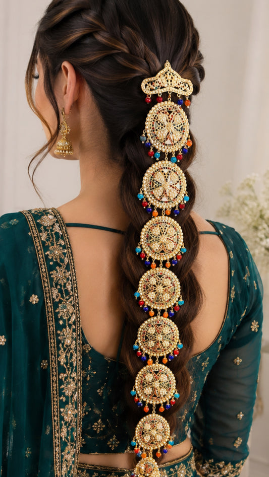 Sania Jadau Hair Paranda