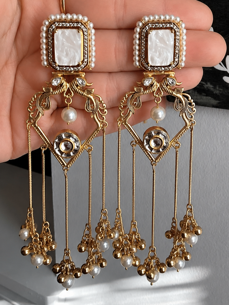 Tania Heritage Style Premium Earrings