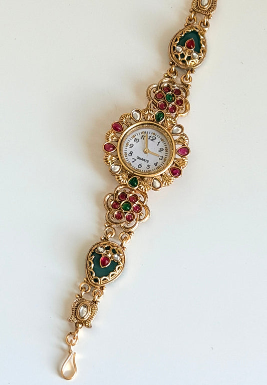 Krishma Heritage Watch-Adjustable
