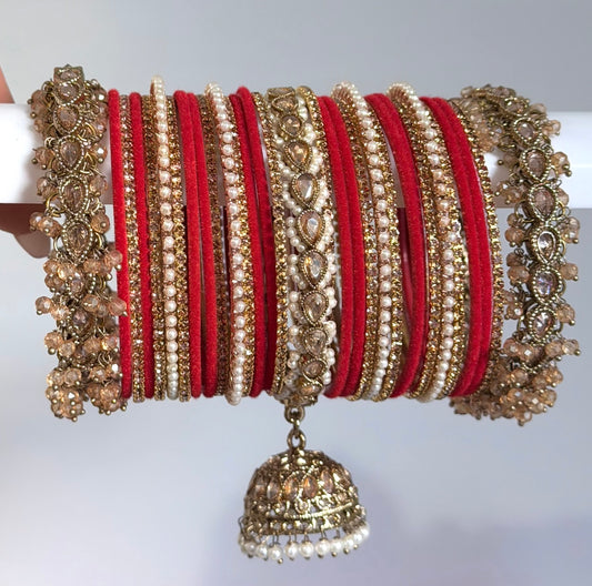Rukhsar Bangle Set