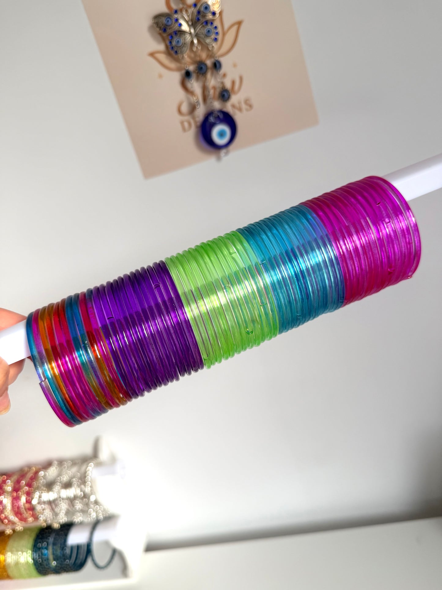Simran Glass Bangle Set