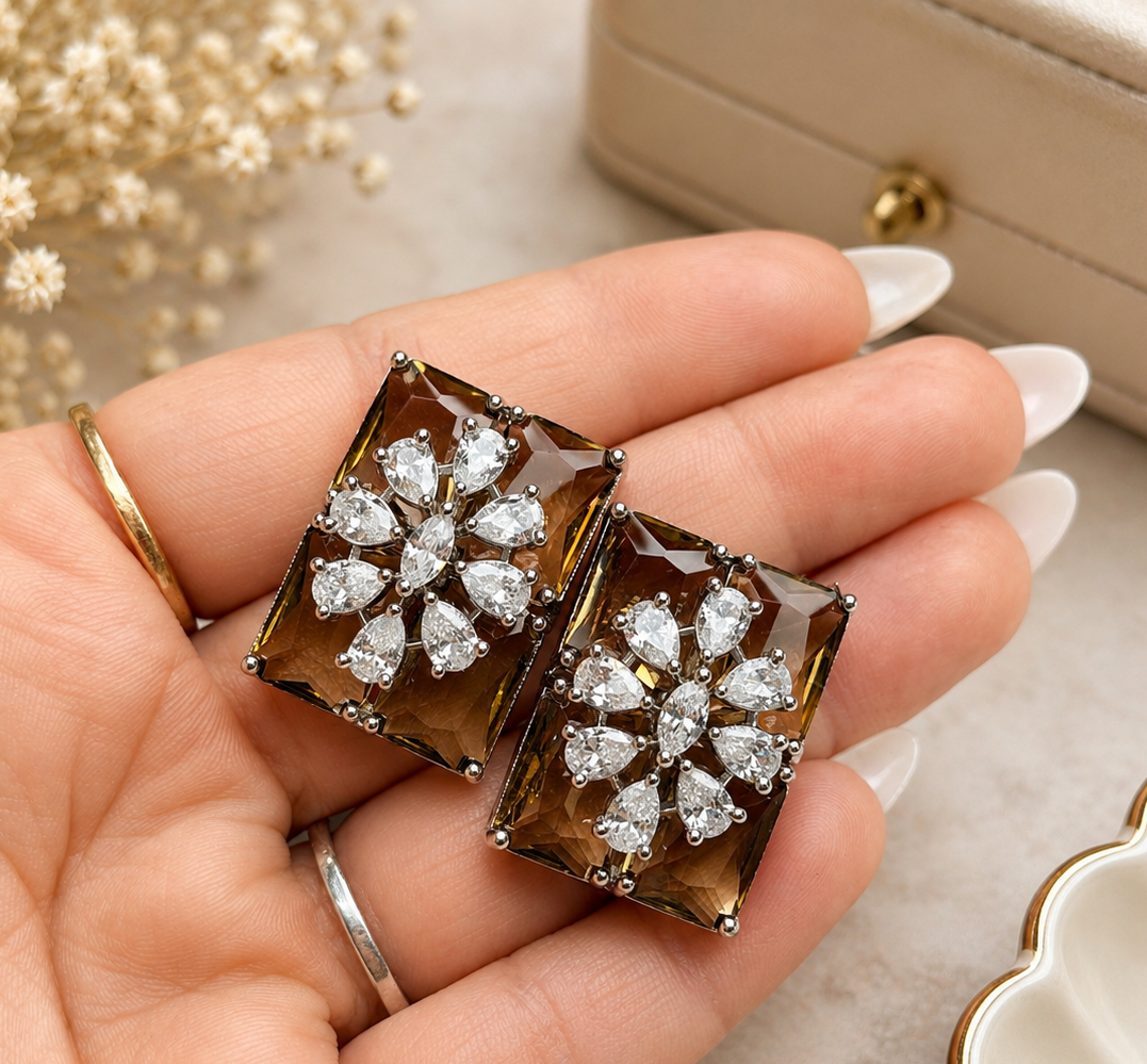 Meher Earrings Studs